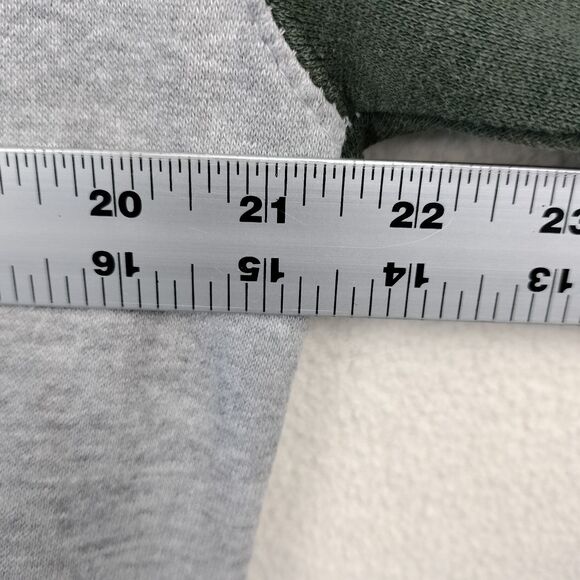 Michigan State Spartans Hoodie Sweatshirt Mens M Green Gray Ouray Spellout VTG - Picture 15 of 15